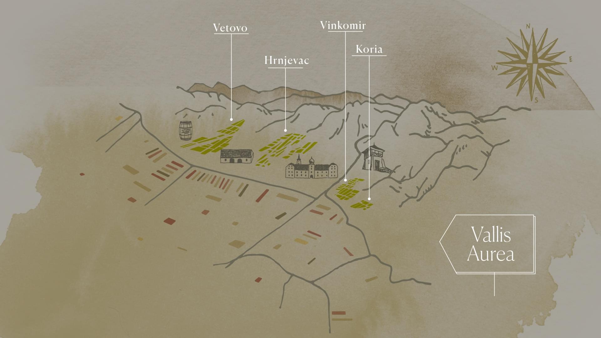 kutjevo map